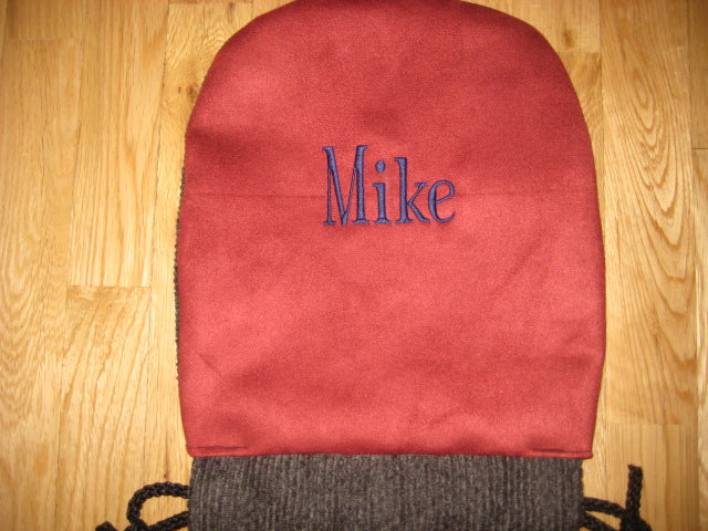 Embroidered Personalized Pickleball Racquet Cover