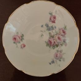 Vintage Leuchtenburg Germany Floral Sauce/Dessert Bowl