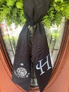 Personalized, Embroidered Happy New Year Wreath Sash